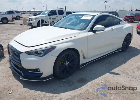 2018 Infiniti Q60 3.0T Luxe из США, поврежденный, VIN JN1EV7EL3JM390849